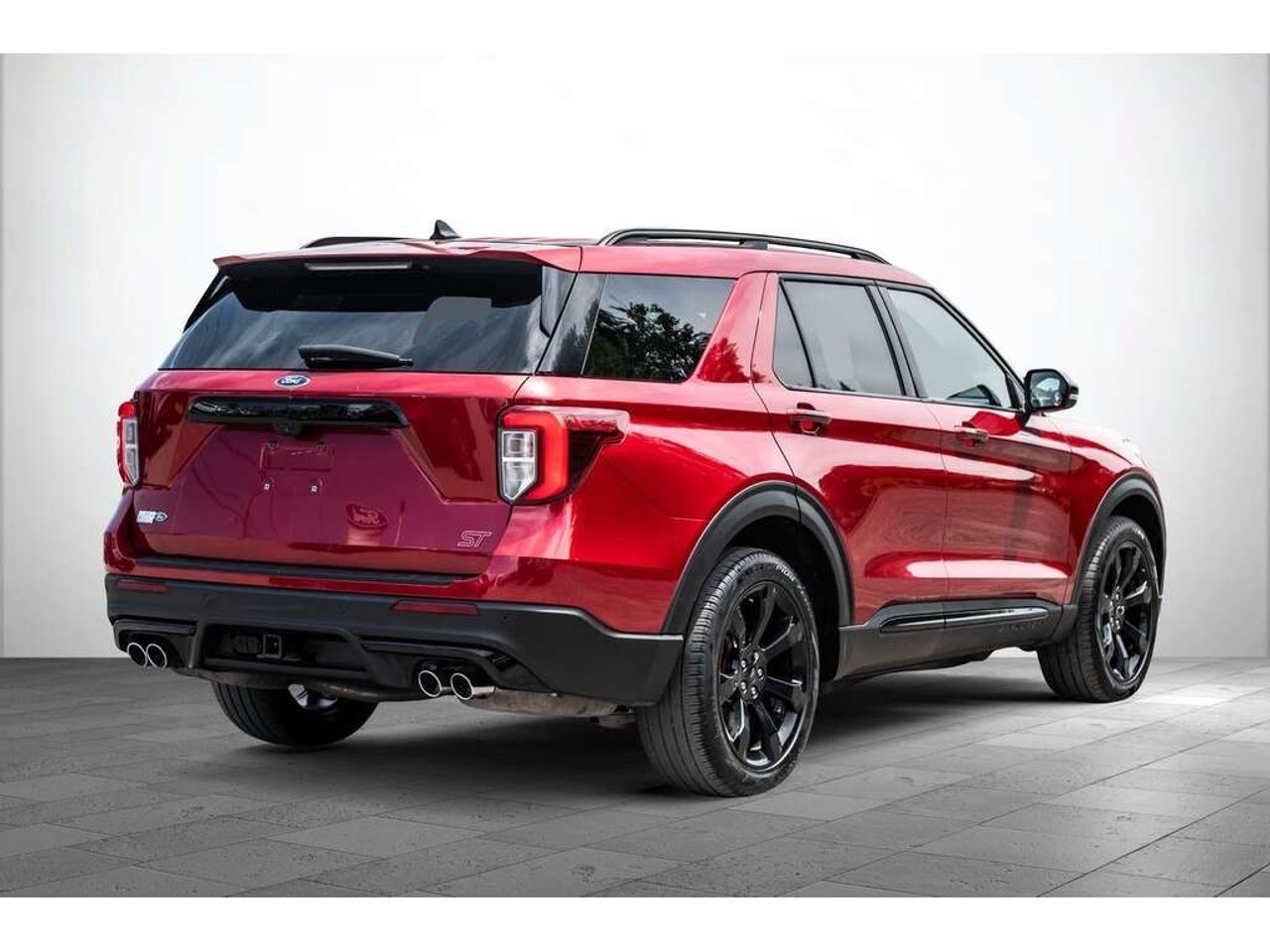 2022 Ford Explorer Red Sainte-Julienne - photo #5