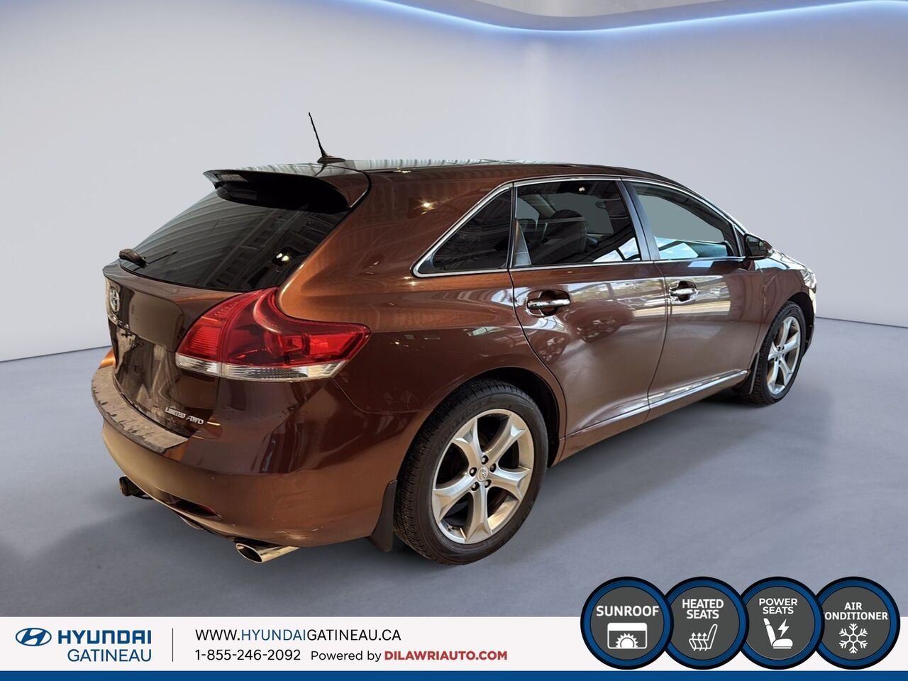 Toyota Venza Familiale V6 4 portes à traction intégrale 2014 Brun Ottawa & Gatineau - photo #3