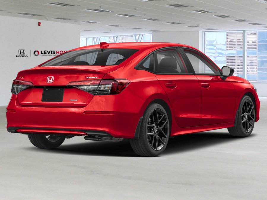 2026 Honda Civic Sedan Hybrid 2026 Rallye Red
