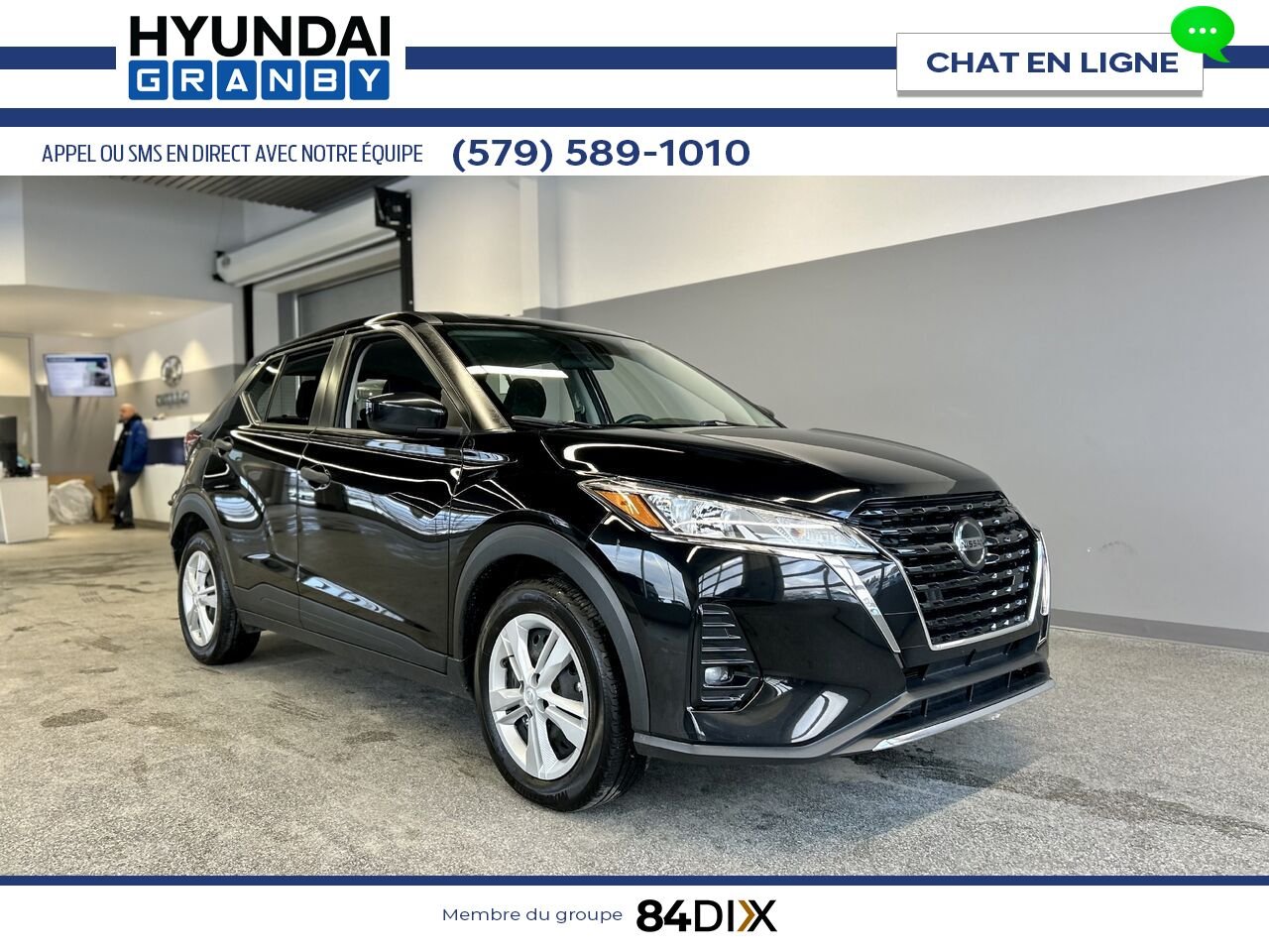 Nissan Kicks 2021 Noir Granby - photo #0