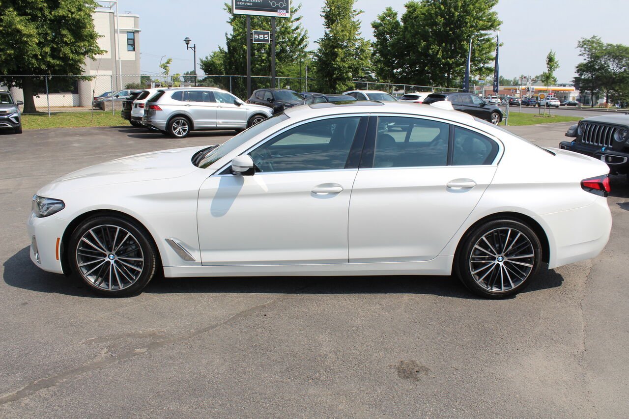 BMW 5 Series VIN: WBA13BJ06MCG37906 2021 Blanc Sainte-Rose - photo #5