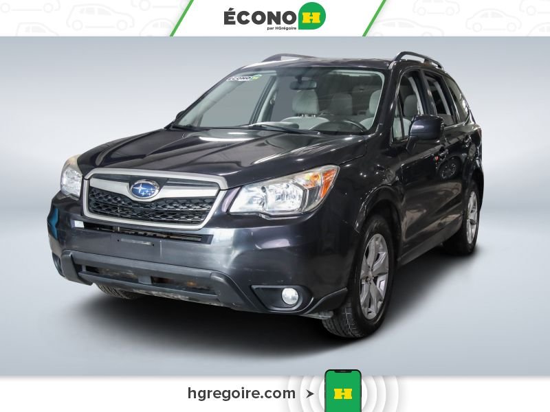 2015 Subaru Forester Black Blainville - photo #2