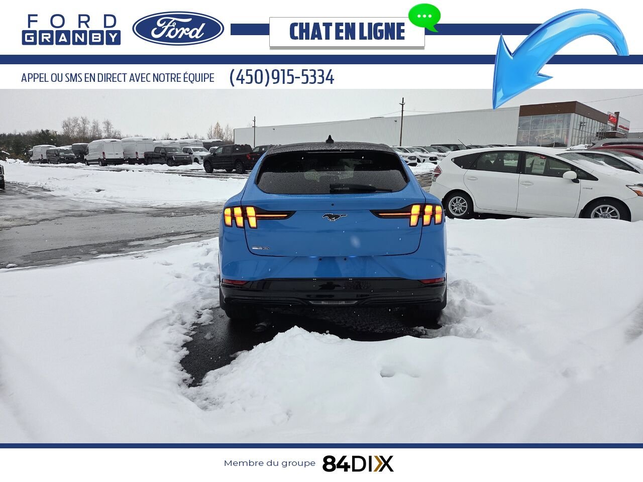 2024 Ford Mustang Mach-E Blue Granby - photo #5