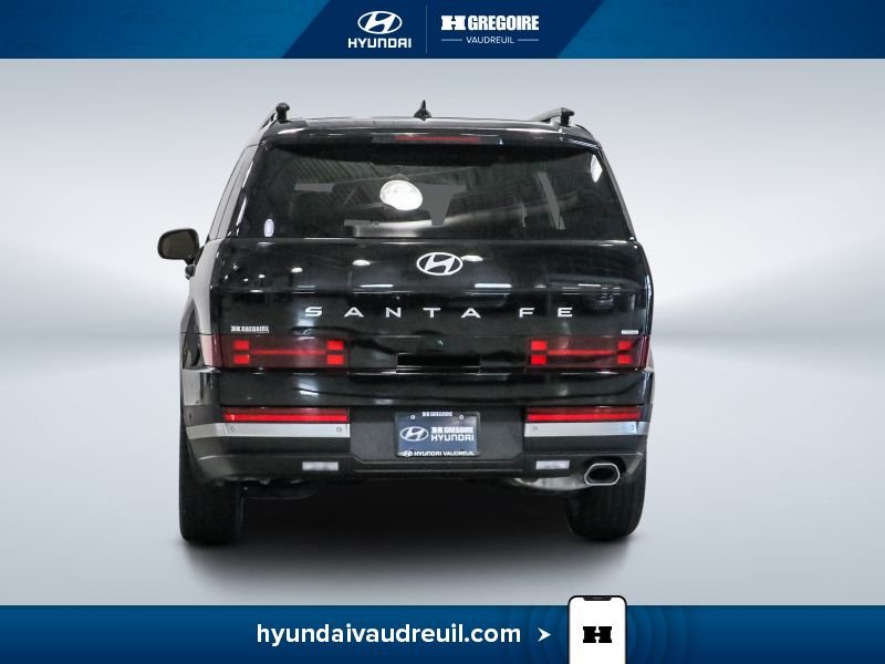 Hyundai Santa Fe YP217 | Luxury | Cuir | Toit Panoramique | 4.49% 2025 Noir Laval - photo #8