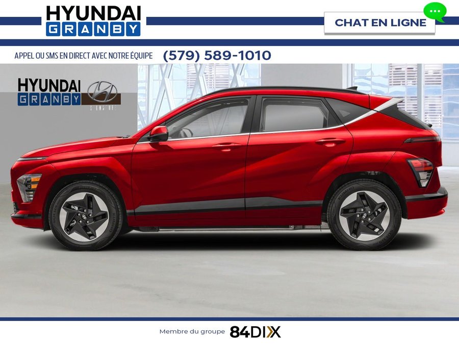 HYUNDAI Kona électrique 2026 2026 Rouge ultime