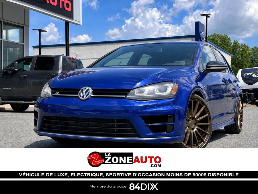 Volkswagen Golf R Manuelle 2016 2016 Bleu