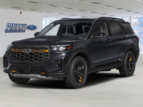 2026 Ford Explorer 2026 Agate Black Metallic