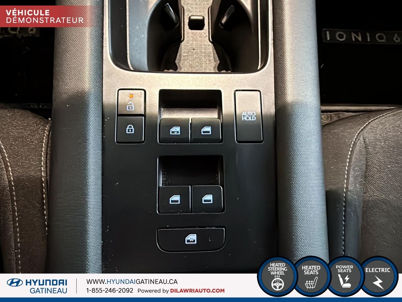 HYUNDAI IONIQ 6 2024 Gris nocturne Gatineau - photo #15