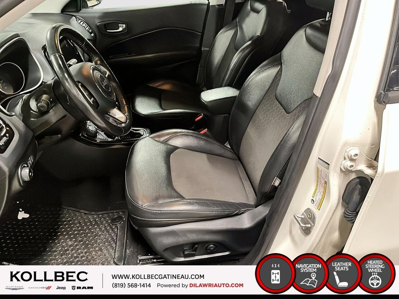 Jeep Compass 25571 | NORTH AWD 2020 Blanc Gatineau - photo #22