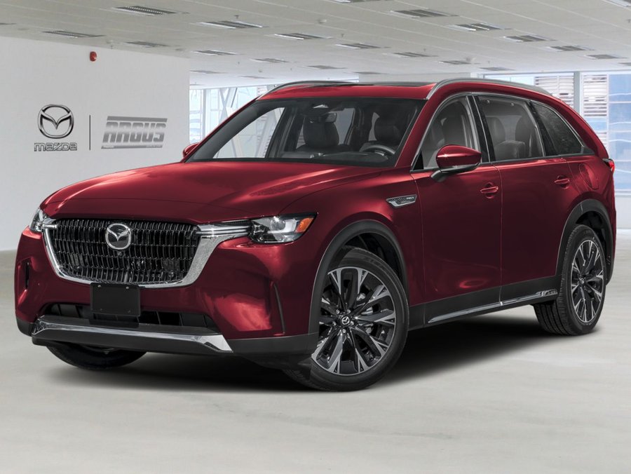 2026 MAZDA CX-90 PHEV GT 2026 ROUGE ARTISANAL MÉTALLISÉ-BLANC PUR