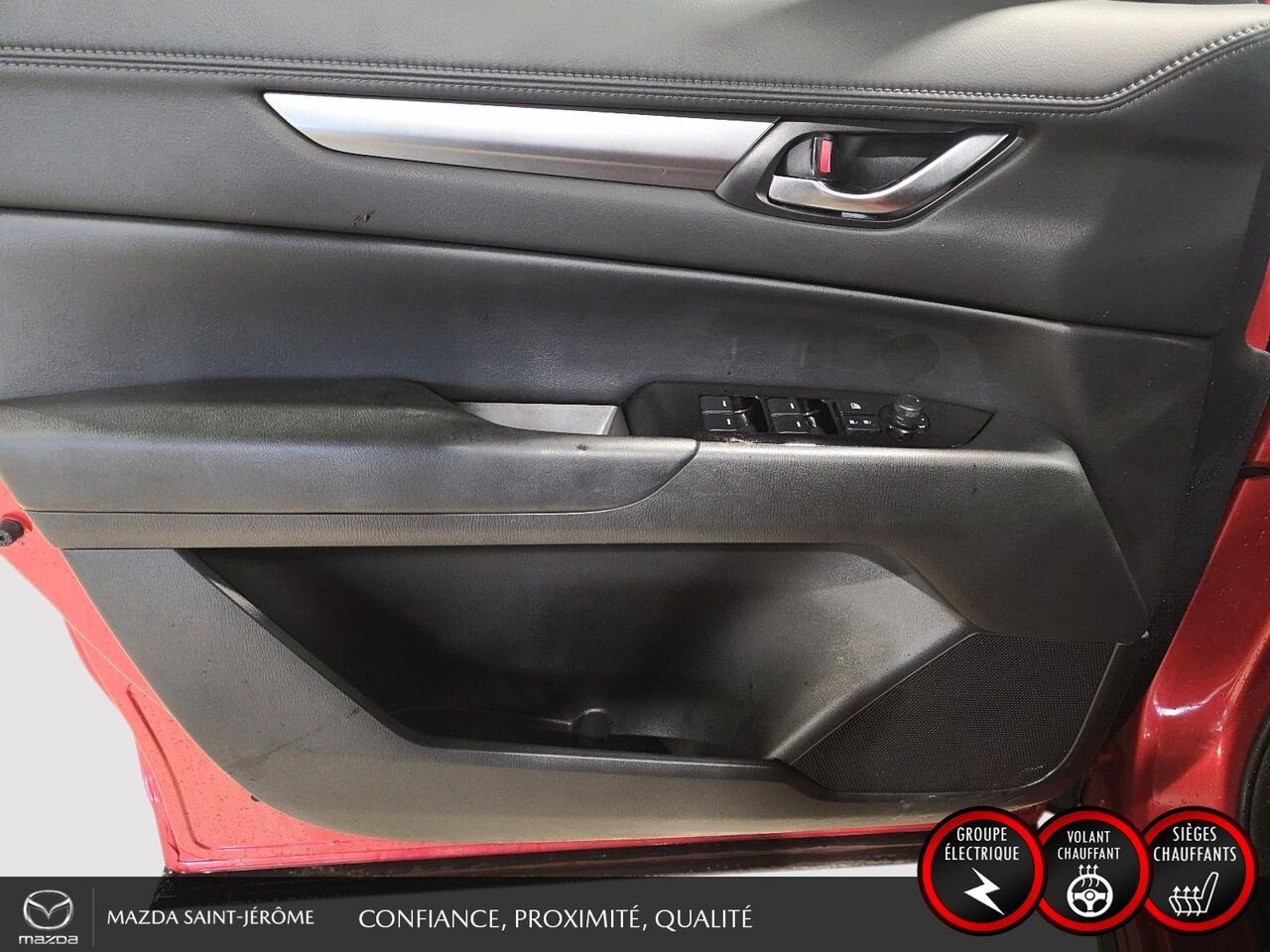 2025 Mazda CX-5 GS | CUIR | AWD | MAGS | Red Saint-Jérôme - photo #12