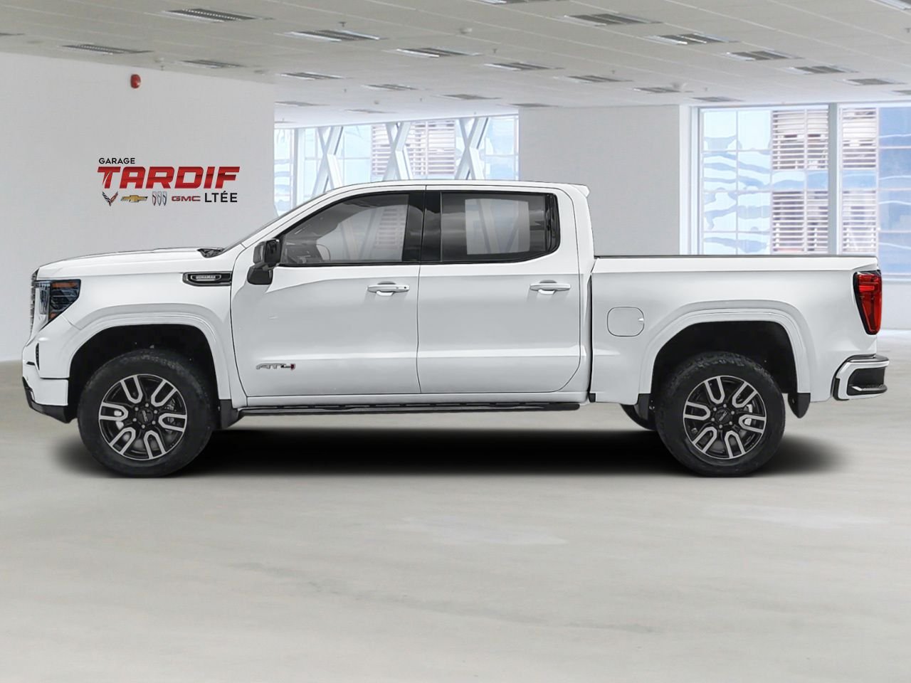 GMC Sierra 1500 AT4 cabine multiplace 4RM 157 po 2026 Blanc sommet Amos - photo #1