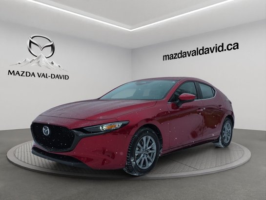 2025 Mazda Mazda3 Sport Automatique, tout équipé, sièges chauffants, caméra de recu Soul Red Crystal Metallic