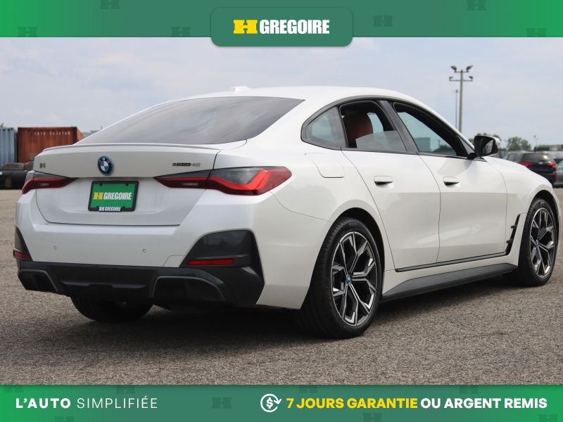 2022 BMW i4 White Laval - photo #8