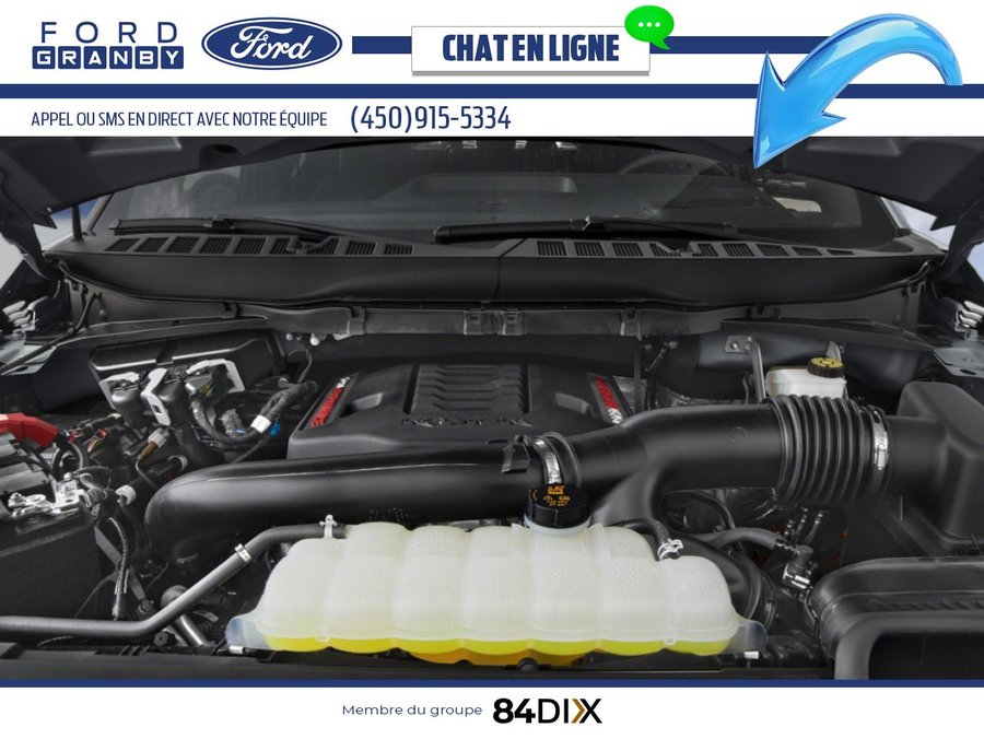 Ford F-150 Raptor SuperCrew 4RM caisse de 5,5 pi 2025 Vert abri