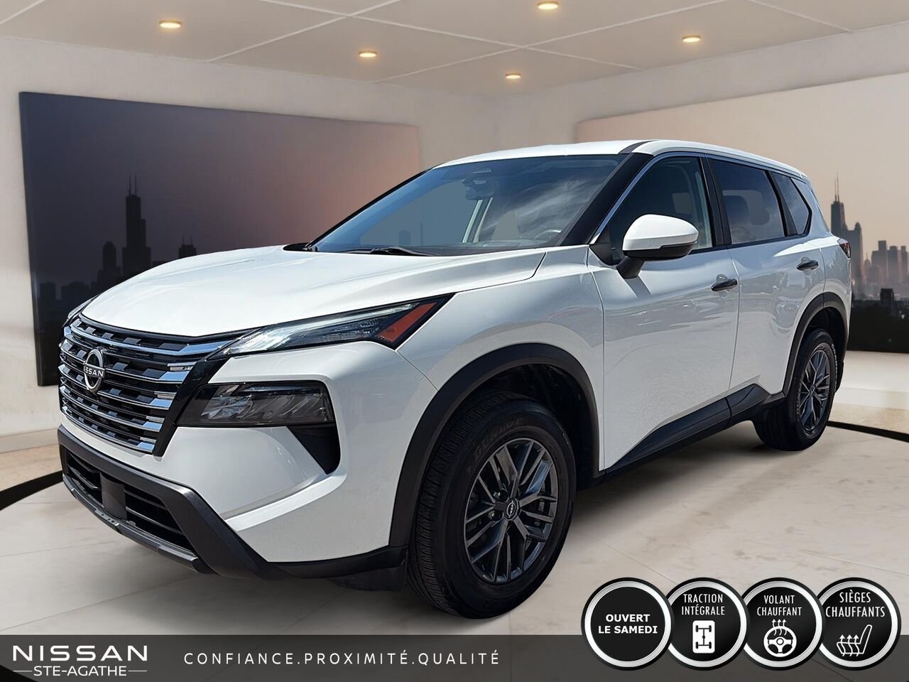 2024 Nissan Rogue White Ste-Agathe des Monts - photo #0