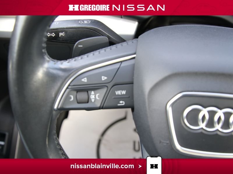 Audi Q5 BA6173 | PROGRESSIV TFSI BLUETOOTH BANCS CHAUFFANTS CUIR CA 2018 Gris Laval - photo #16
