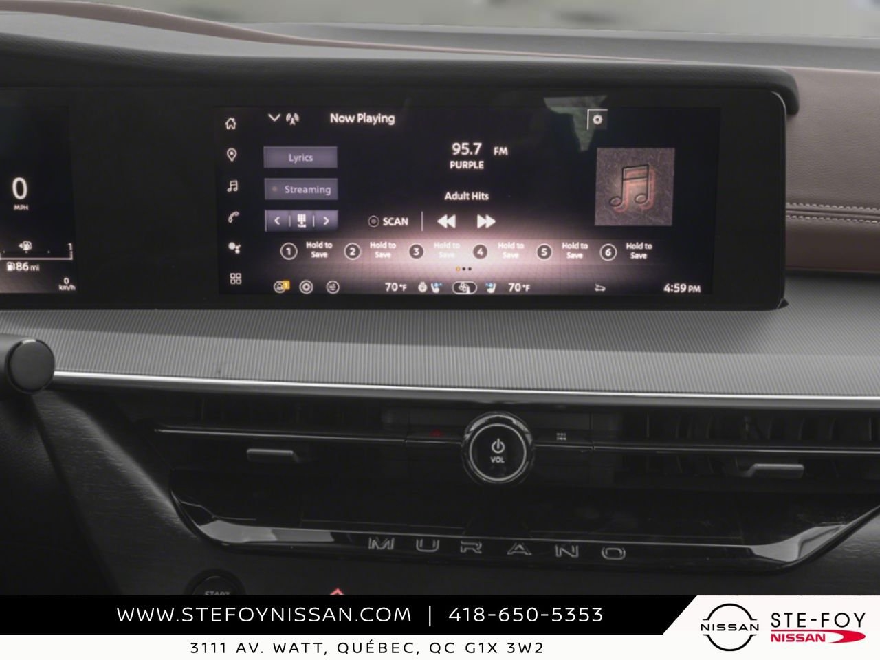 NISSAN Murano 2026 Super noir Saint-Eustache - photo #10