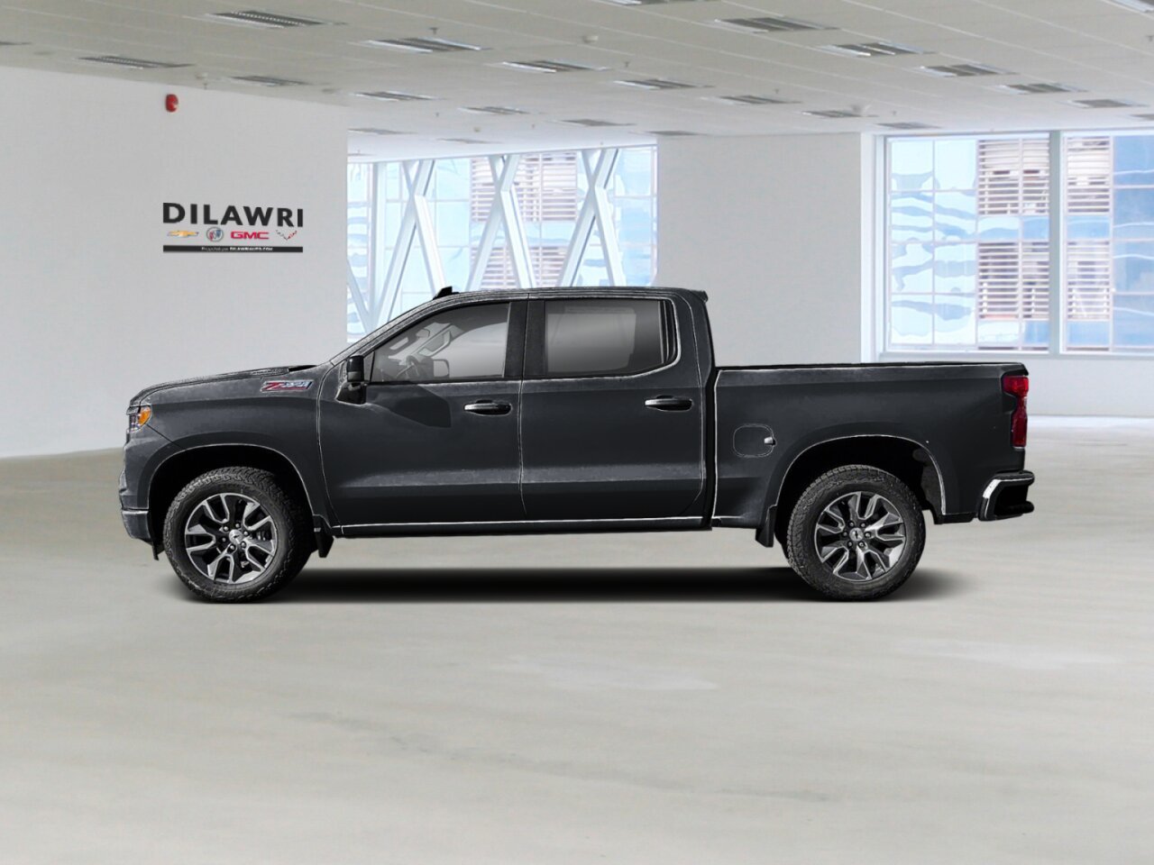 2026 CHEVROLET Silverado 1500 RST cabine multiplace 4RM 157 po Black Gatineau - photo #1