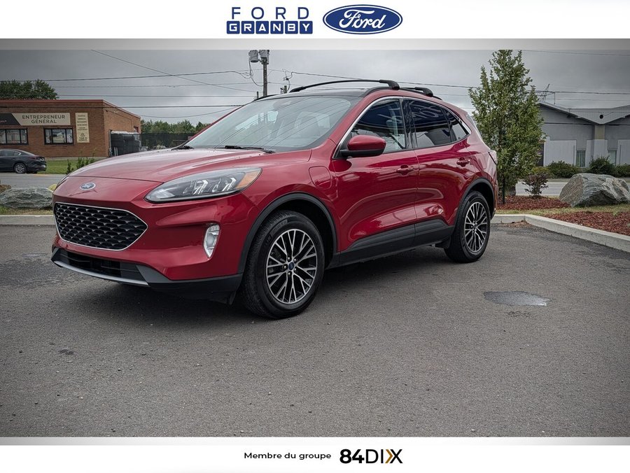 Ford Escape SEL hybride rechargeable TA 2021 Rouge