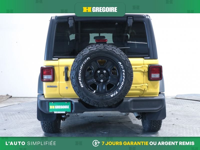 Jeep Wrangler 2019 Jaune Blainville - photo #7