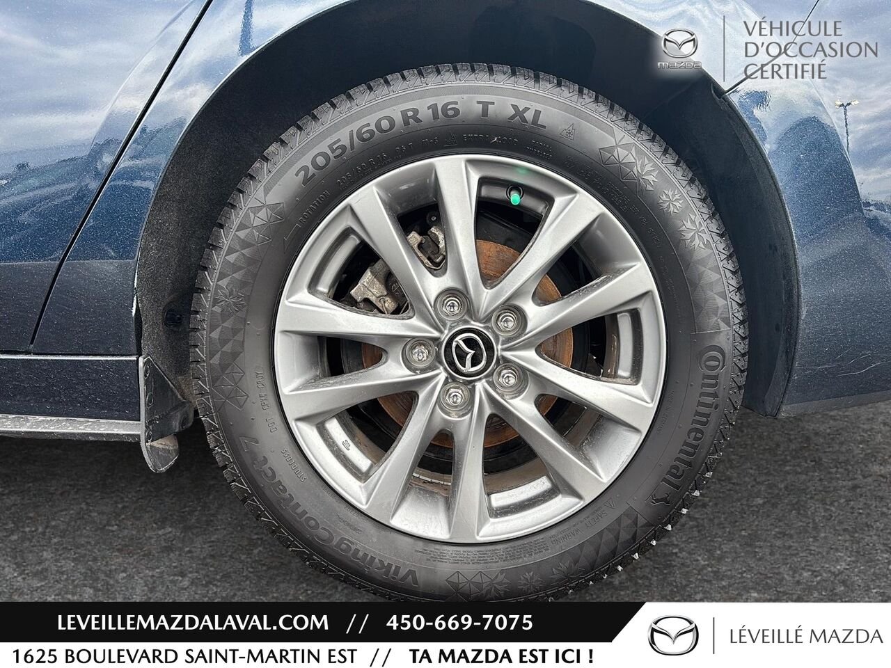 Mazda Mazda3 berline GS 2024 Bleu Laval - photo #8