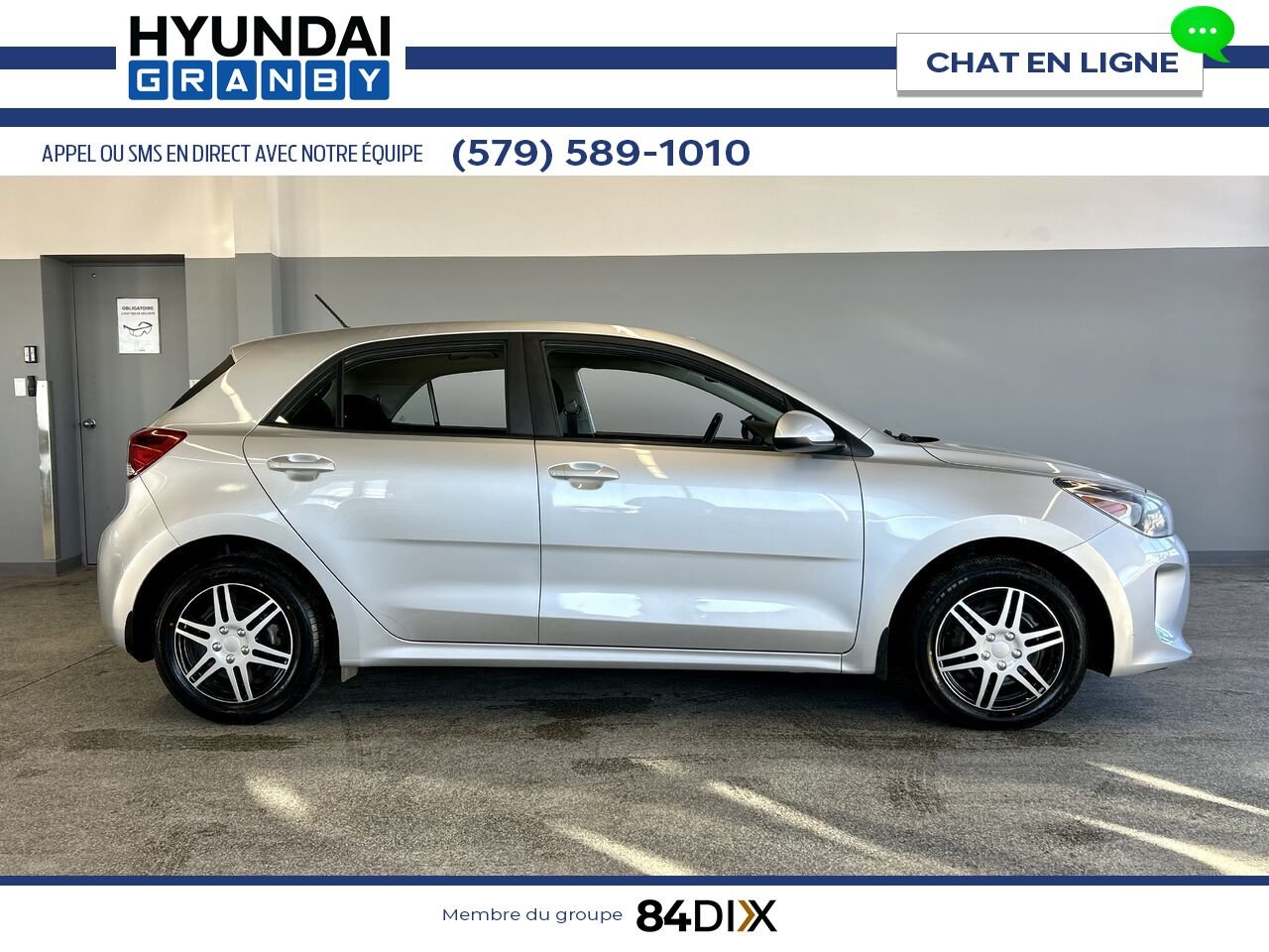 Kia Rio 5 portes 2018 Gris Granby - photo #8