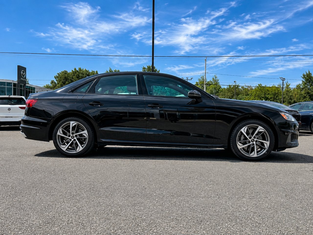 Audi A4 Black Optic 2023 Noir Granby - photo #7