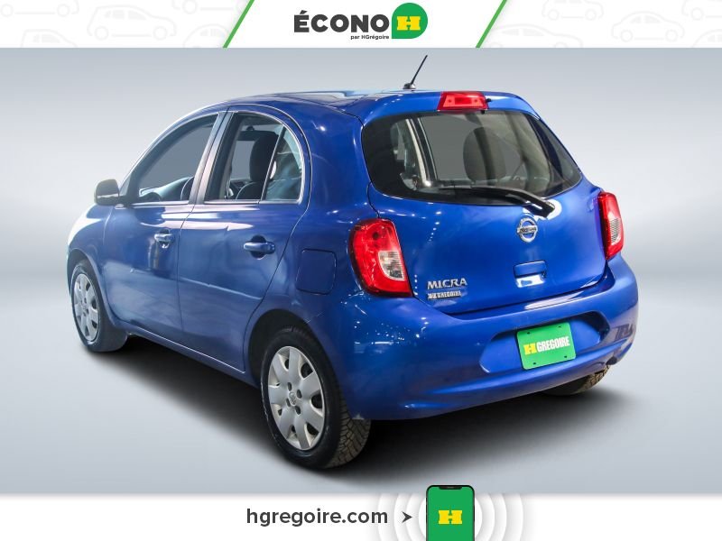 Nissan MICRA 2017 Bleu Laval - photo #4