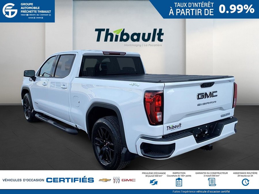 GMC SIERRA Elevation cabine multiplace 4RM 157 po 2024 Blanc