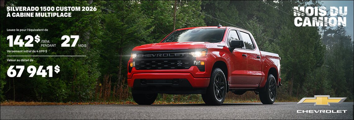 Magnetis - Programme du Mois - CHEVROLET