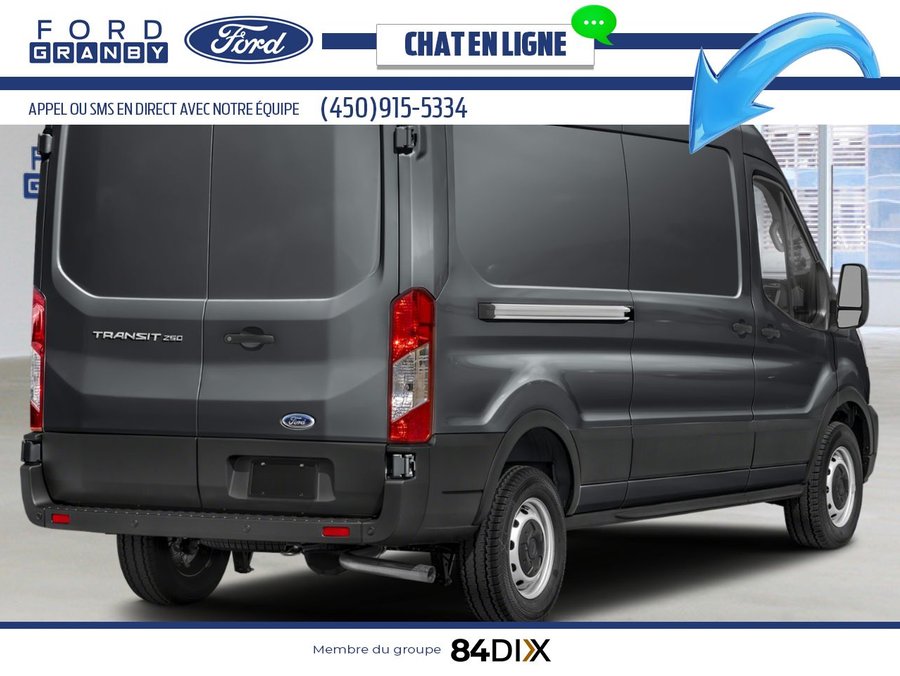 2025 Ford Transit Cargo Van Carbonized Grey Metallic