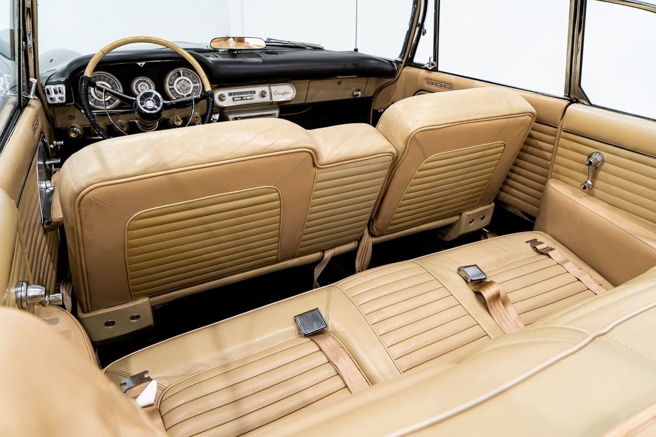 1957 Chrysler 300C 1 of 474 convertibles produced **PRICE IN USD** Black Montreal - photo #7