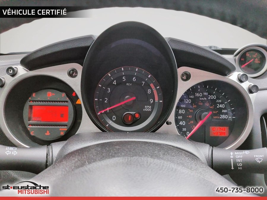 2018 Nissan 370Z coupé Tourisme Sport BM-FREIN BREMBO-SIÈGES CHAFFANTS-BLUETOOTH White