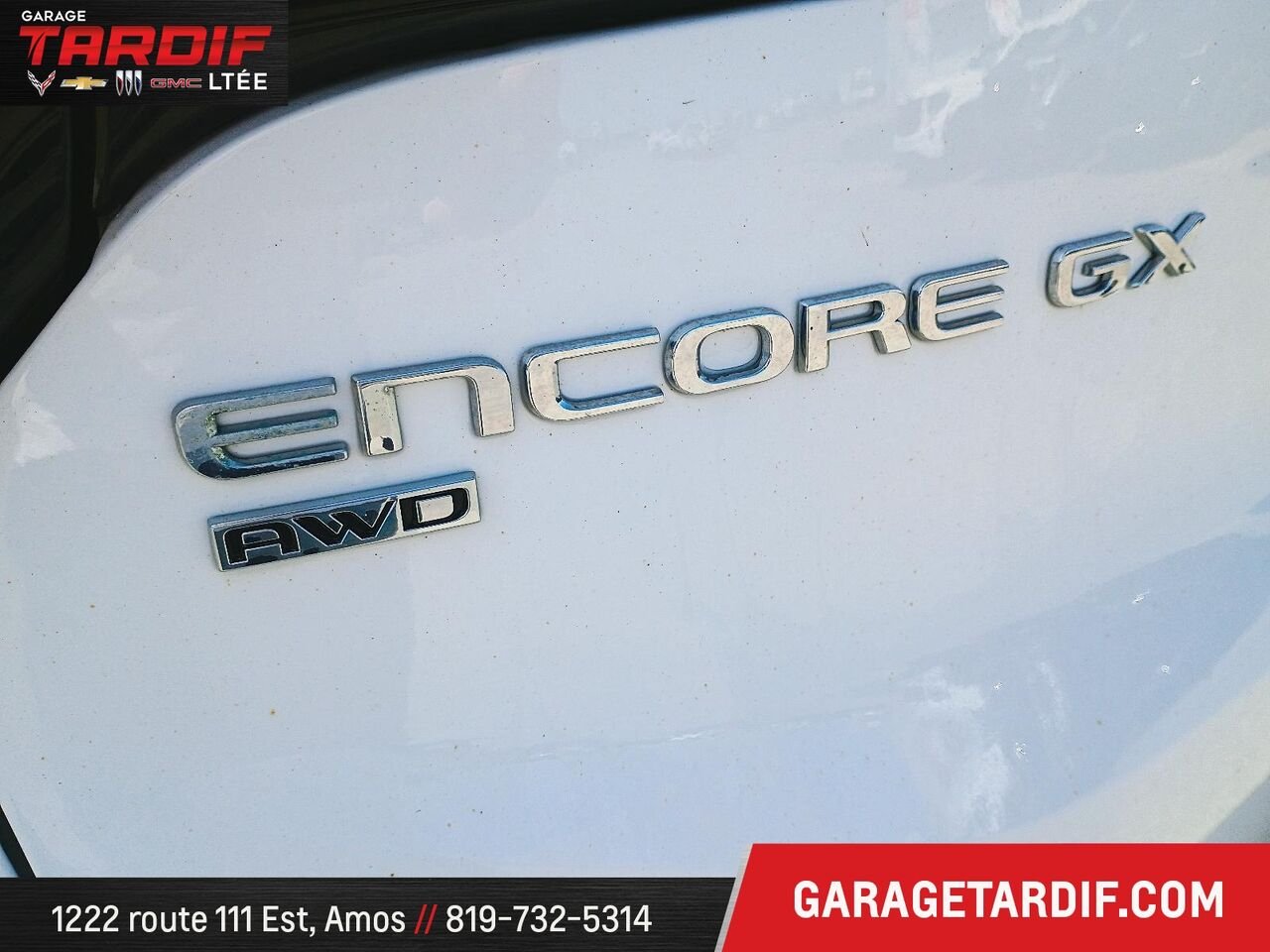 2024 BUICK ENCORE GX Sport Touring AWD GROUPE NOIR White Amos - photo #6