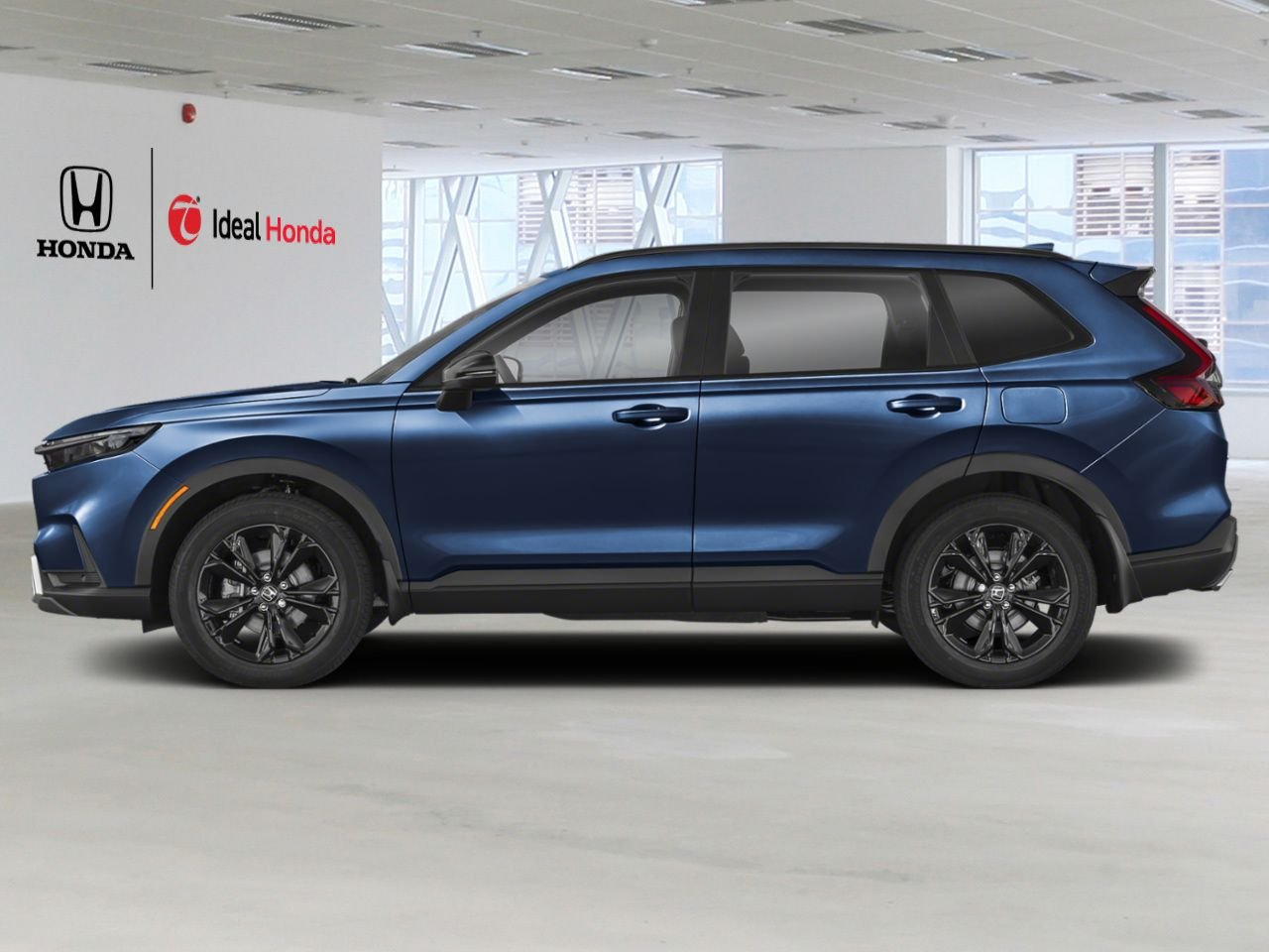 2026 Honda CR-V Hybrid Canyon River Blue Metallic Mississauga - photo #2