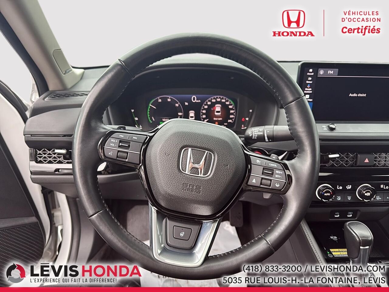 Honda Accord Hybride Touring Touring CVT 2023 Blanc Lévis - photo #20