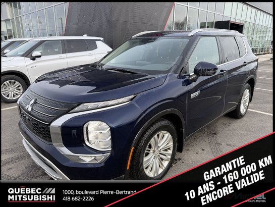 Mitsubishi Outlander PHEV LE S-AWC, Siège électrique, Hybride 2024 Bleu