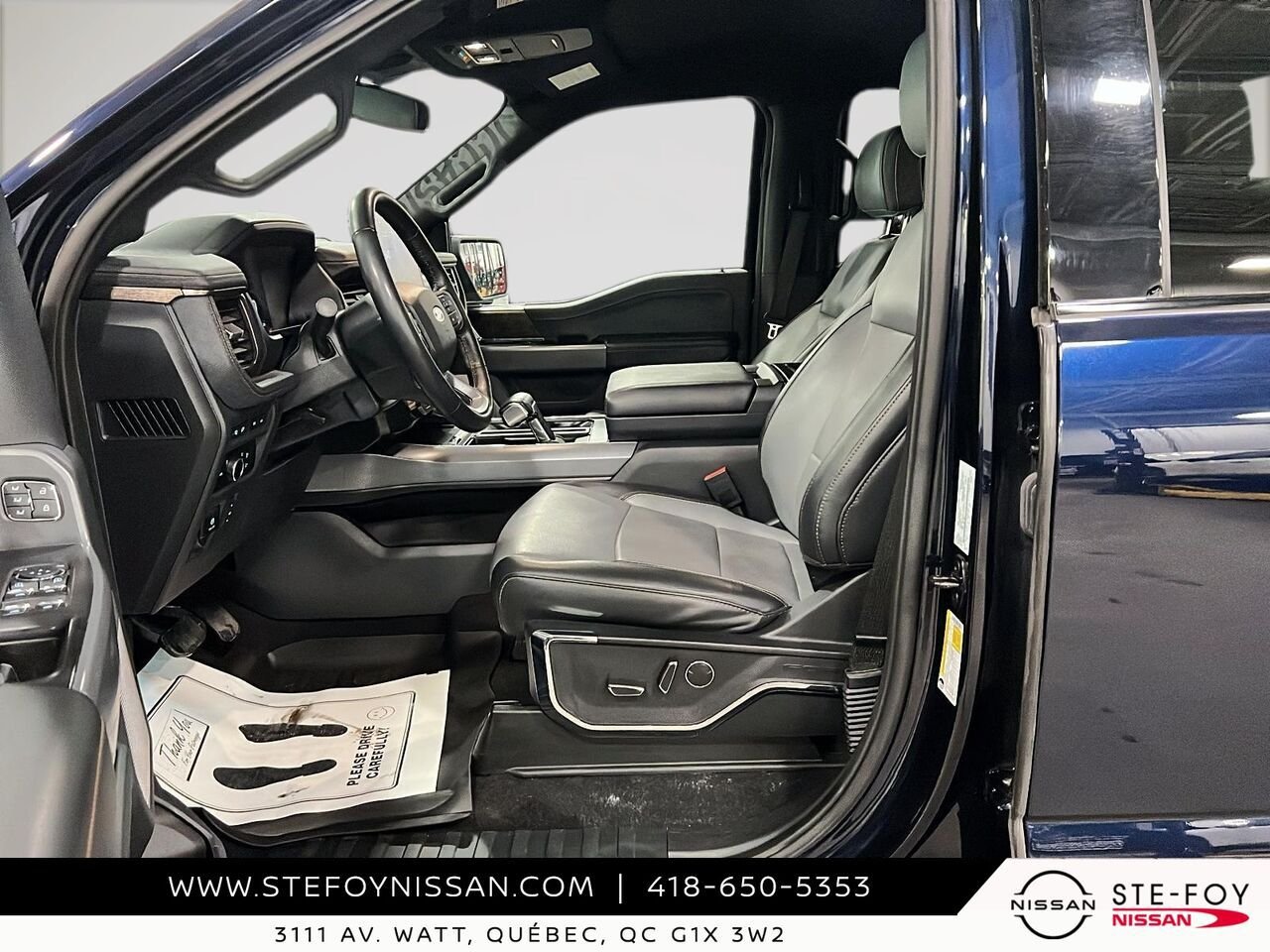 2023 Ford F-150 Lightning GROUPE 510 A, standard range Blue Ste-Foy - photo #8