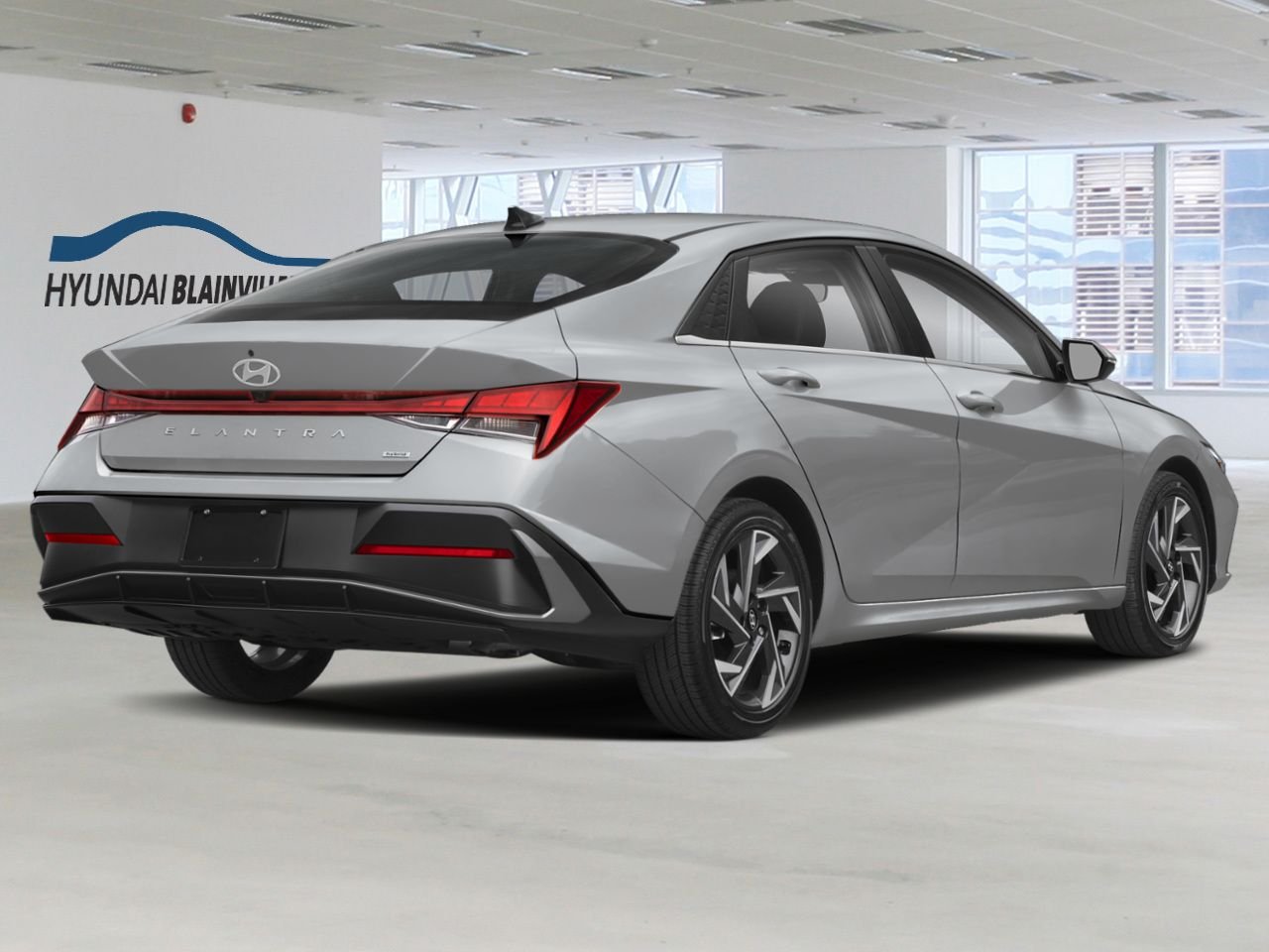 Hyundai Elantra hybride 2026 Cybergris Blainville - photo #2