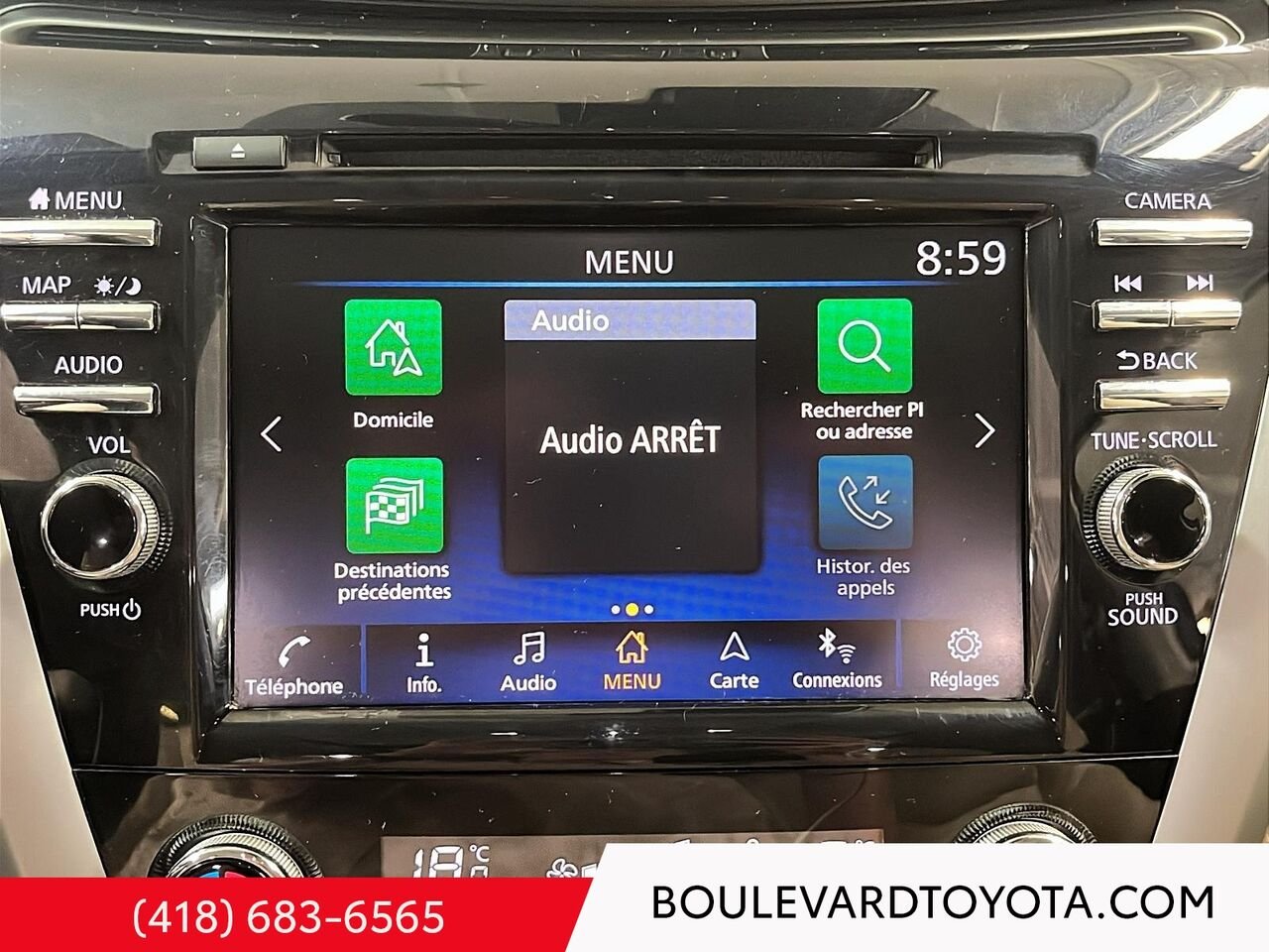 Nissan Murano 100150A-8 | SL 2022 Blanc Québec - photo #14