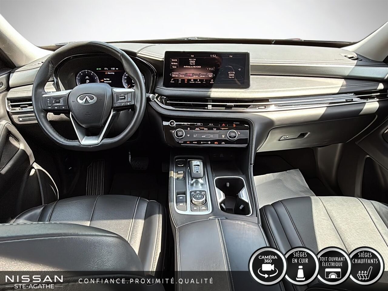 INFINITI QX60 2024 Noir Ste-Agathe des Monts - photo #9