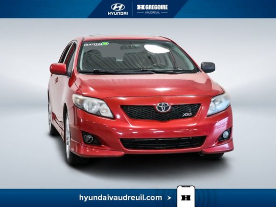Toyota Corolla 2010 2010 Rouge