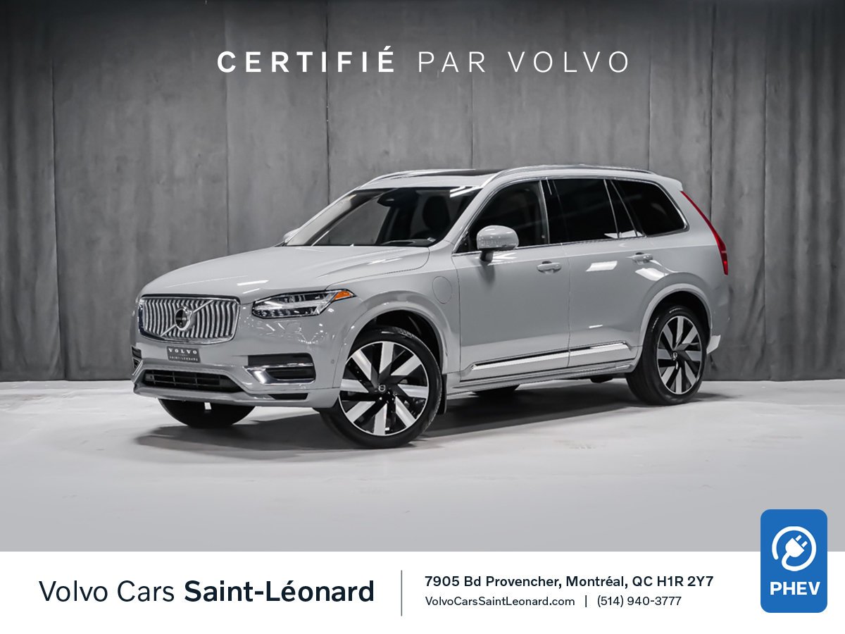 Volvo XC90 Plug-In Hybrid T8 ULTRA BRIGHT 2025 Gris Montréal - photo #0