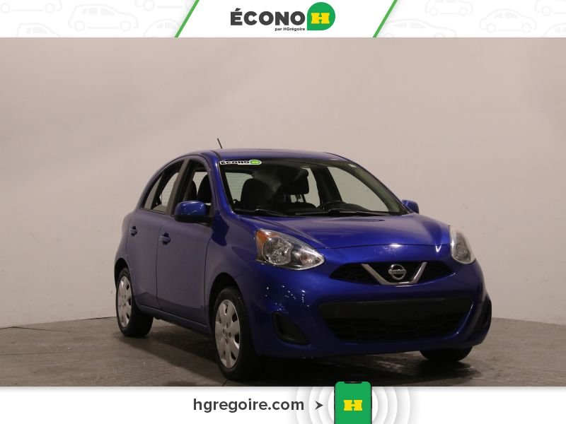 Nissan MICRA 822033 | SV AUTO GR ÉLEC A/C BLUETOOTH CAMÉRA 2015 Bleu Laval - photo #0