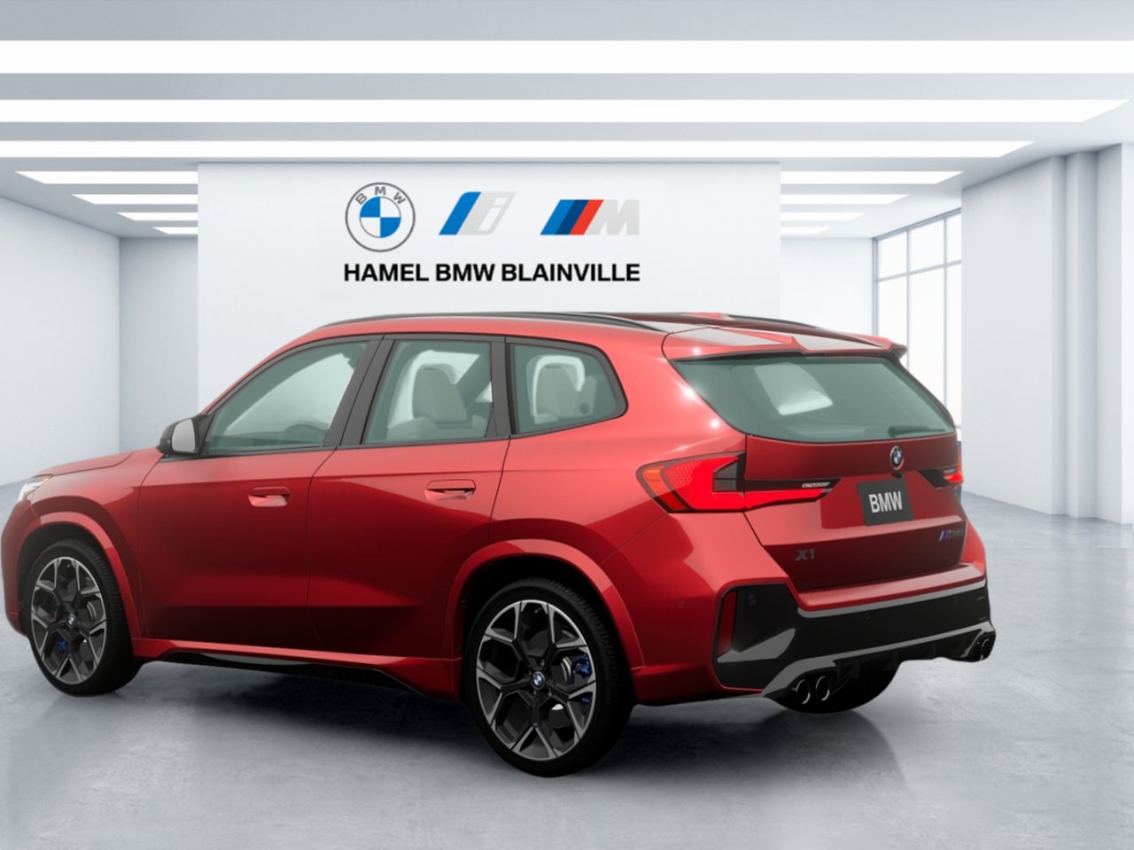 BMW X1 M35i 2026 Rouge Vegas métallique Blainville - photo #1