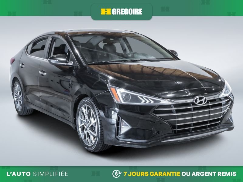 2019 Hyundai Elantra Black Laval - photo #0