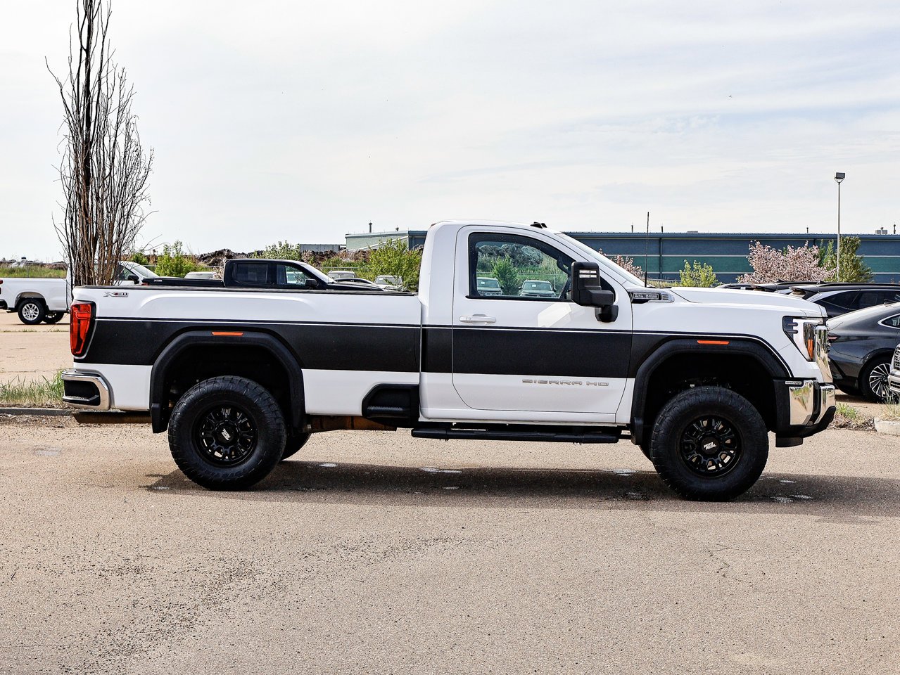 2024 GMC Sierra 3500HD 4WD Reg Cab 142 SLE White Sherwood Park - photo #13
