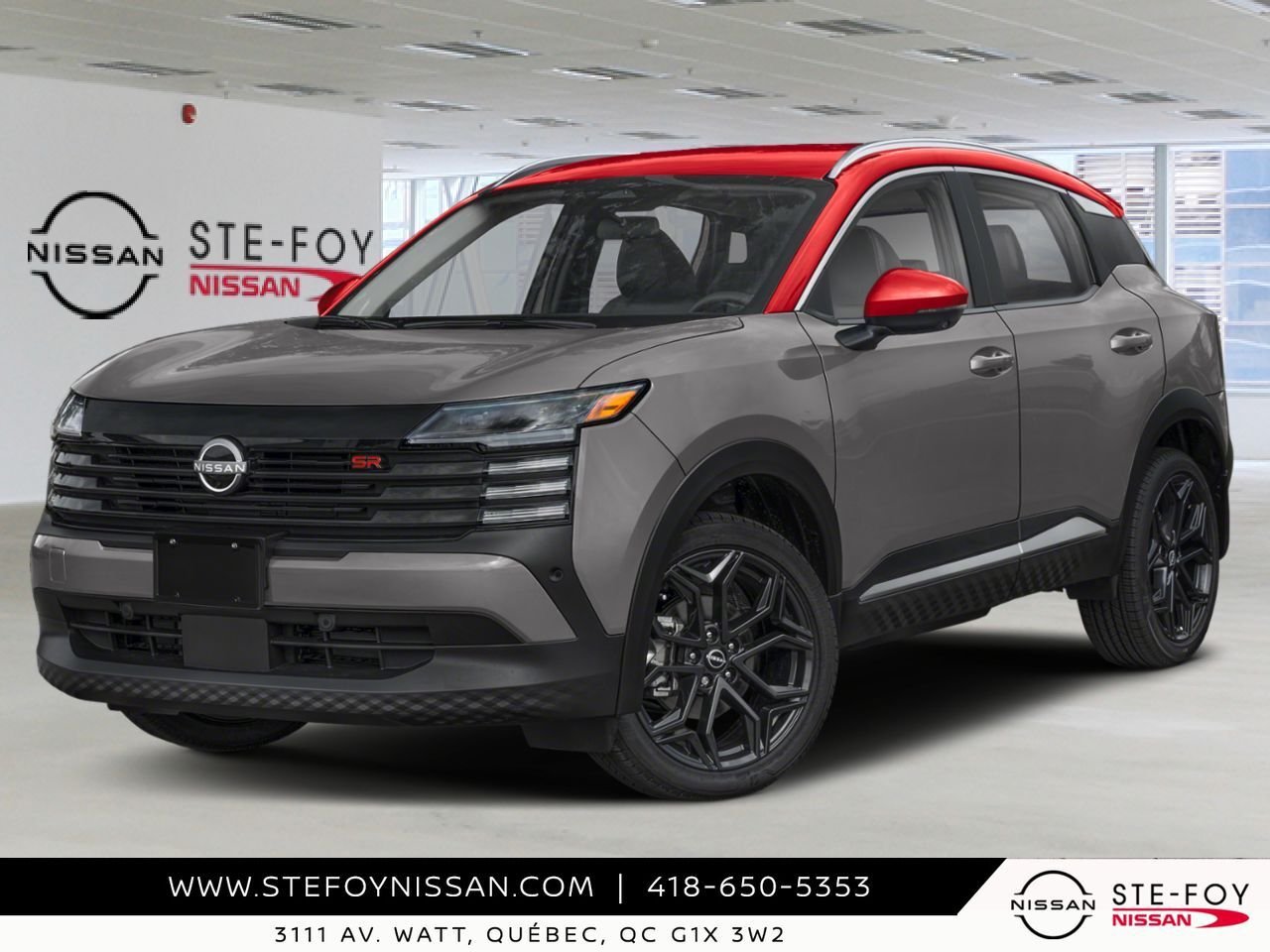 2026 NISSAN Kicks Gun Metal Metallic/Scarlet Ember Tintcoat Ste-Foy - photo #0