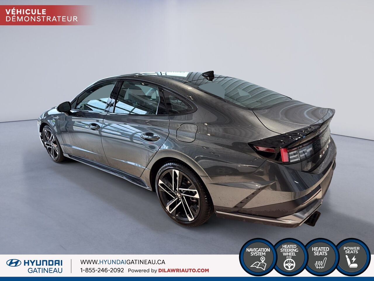2025 HYUNDAI Sonata Nocturne Grey Gatineau - photo #3